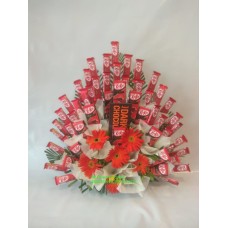 Chocolate & Flower Basket