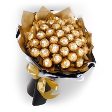 Ferrero Rocher Chocolate Bunch With Paper Peking Bunch