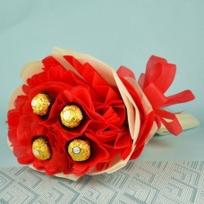 Rocher Bunch With Paper Peking