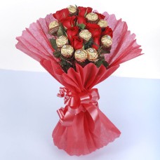 Roses Ferrero Rocher Chocolate Bunch