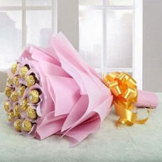 Pink Ferrero Rocher Bunch