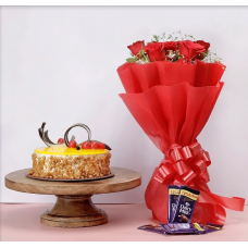 Cake & Bunch With Chocolate