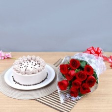 Rose & Coffee Cake