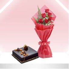 Truffle Cake & Roses