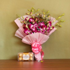 Orchid Bunch & Ferrero Rocher 