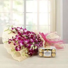 Orchid Bunch & Rocher