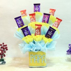 Chocolate Arranged In Vase 