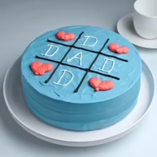 Blue Theme Cake