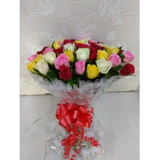 30 Mix Roses Bunch