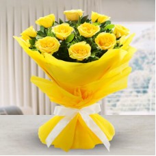 Yellow Roses Bunch