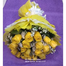 Yellow Roses Bunch