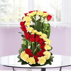 Alphabet Flower Arrangement