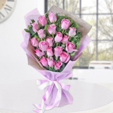 Pink Roses Bouquet