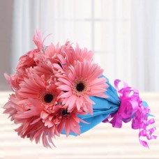 Pink Gerbera Bunch