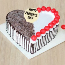 Heart Shape Black Forest Cake