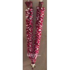 Wedding Rose Petals & Rajanigandha Flowers Mala