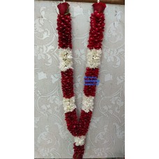 Wedding Red Rose Petals Mala