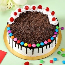 Yummy Black Forest Gems Cake