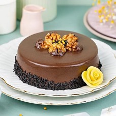 Truffle Walnut Cake