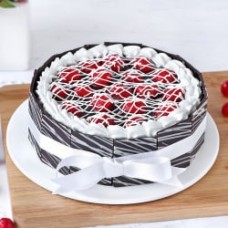 Cherry Filled Chocolate Cake