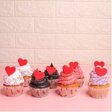 Little Heart Set Cup Cakes