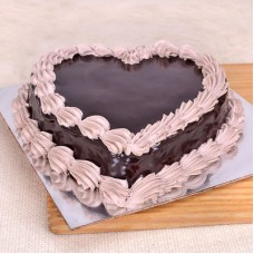 Chocolate Heart Shape Cake