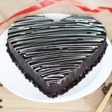 Heart Shape Chocolate Cake