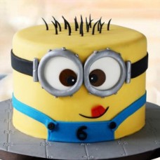 Funny Minion Cake 2 Kg.