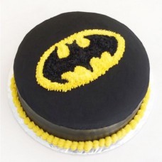 Round Batman Cake