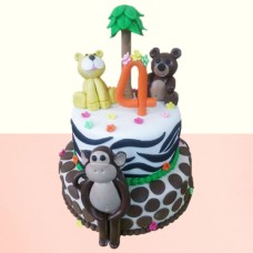 Kids Special Jungle Cake 4 Kg.