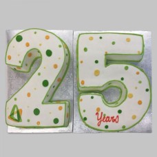 25 Number Cake 