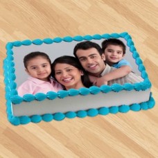 Square Photo Cake 1 Kg.