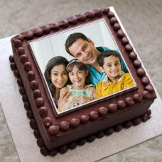 Photo Square Chocolate Cake 1 kg.