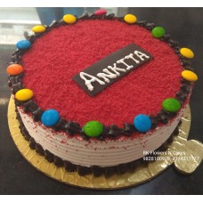 Red Velvet Gems Cake