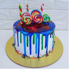 Glossy Candy Cake