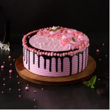 Choco Strawberry Cake