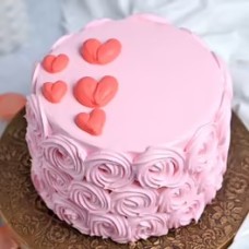 Swirl Licious Strawberry Cake