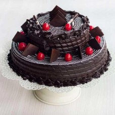 2 Tier Chocolate Truffle Cake 2 Kg.