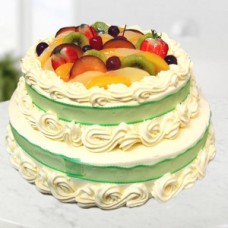 2 Tier Fruit Cake 2 Kg.