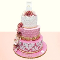 Supreme Wedding Cake 8 Kg.
