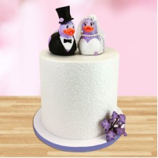 Penguin Wedding Cake 3 Kg.