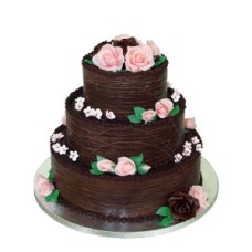 Wedding Chocolate Cake 5 Kg.