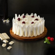 Delicious White Forest Cake