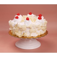 Cream White Forest Cake