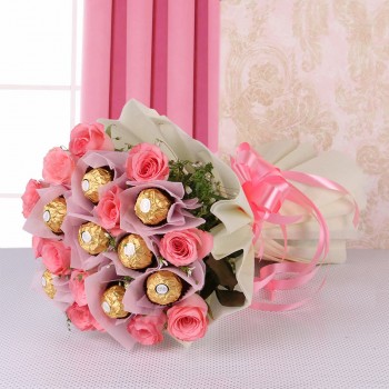 Rocher With Rose