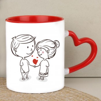 You and Me Personalised Mug