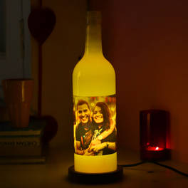 Personalised Bottle Lamp