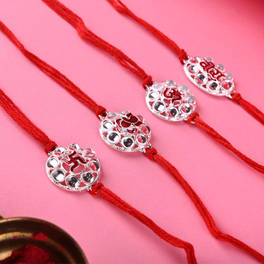 Set Of 4 Rakhi