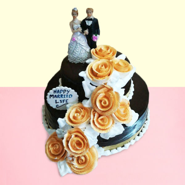 Royal Crown First Birthday Cake 4 Kg For Boys |2 tier Cake Designs for  Birthday Boy | Theme Cake Shop - Cake Square Chennai | Cake Shop in Chennai